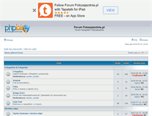 Tablet Screenshot of forum.fotozajezdnia.pl